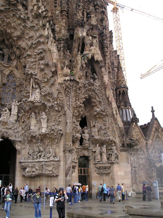 Собор Саграда Фамилия, Барселона, Испания. 